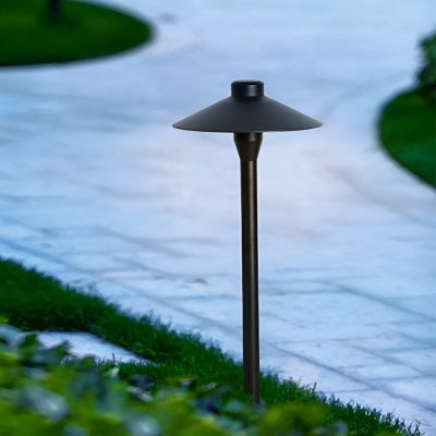 Durable Aluminum Pathway Light with High Transmittance Acrylic Shade, Waterproof and Easy to Install for Gardens, Courtyards, and More