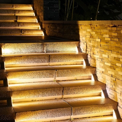 High-Efficiency Solar Step Lights with Automatic Day/Night Sensor, Waterproof for Indoor/Outdoor Use, 12-Hour Runtime, Easy No-Wire Installation