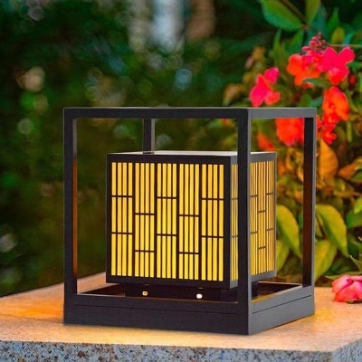 Elegant 10W LED Outdoor Landscape Lamp Post Light with Self-Cleaning Rainwater Feature, Perfect for Patios, Porches, Paths, and More
