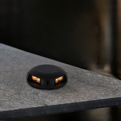 Durable Die-Cast Aluminum LED Landscape Step Lights with Waterproof Silicone Seal and Modern Design for Enhanced Garden Aesthetics