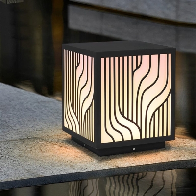 Durable Stainless Steel Outdoor Post Lights with Thickened Acrylic Lampshade, Waterproof and Rust-Proof LED Garden Lights for All Weather Conditions