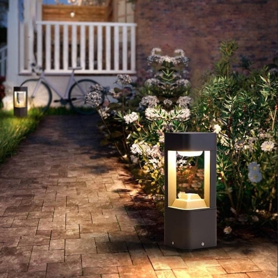 Stylish Waterproof LED Pathway Lights, Sturdy Aluminum Lantern Design for Garden, Patio, and Lawn, Energy Saving & Long Lasting