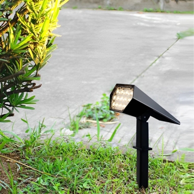 Adjustable Solar Spotlights with High-Efficiency Charging, Auto On/Off, and Brightness Control for Outdoor Landscape, Waterproof &amp; Easy to Install