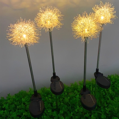 Solar Garden Lights, High Efficiency, Long Battery Life, Automatic Day/Night Operation, Rustproof Aluminum Flower Design, Perfect for Pathways &amp; Parties