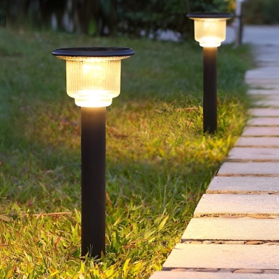 Solar Lawn Lights, Automatic Charging, 3 Adjustable Colors, Rust-Proof &amp; Waterproof Aluminum, Remote Controlled, 10-12 Hours Illumination