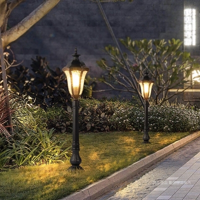 Dreamy and Romantic Outdoor Landscape Light with Irregular Lampshade, E27 High Brightness Lamp Cup, and Weather-Resistant Design for Gardens and Patios