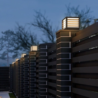 Innovative Outdoor Post Light with Accurate Light Control, Waterproof Design, and Easy Installation for Patios, Walkways, and Porches