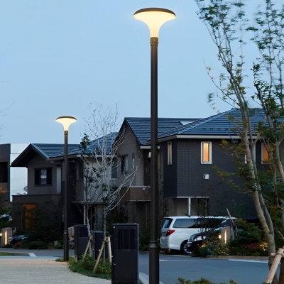 Versatile Outdoor High Pole Street Lights, Solar &amp; Wired Options for Parks, Squares, Roads, and More with Smart Remote Control &amp; IP65 Waterproof