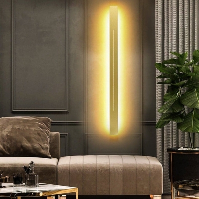 Minimalist LED Wall Light with High Transmittance Acrylic Lampshade, Energy Saving, Long Lifespan, and Bright Lighting for Home Decor and Office Spaces