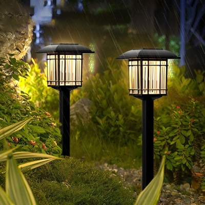 Antique-Style Solar Lawn Lights with High-Efficiency Panels, Intelligent Light Control, Easy Installation, and Long Battery Life for Outdoor Decor