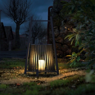 Elegant Lantern Shaped Garden Lights with Portable Handle, Weatherproof Outdoor Floor Lamps for Terrace, Courtyard, Balcony, Bright &amp; Warm Lighting