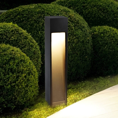 Durable Stainless Steel Lawn Light with High-Brightness LED, Waterproof and Rust-Proof, Easy Installation for Garden, Lawn, Garage, and Courtyard