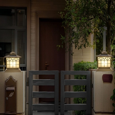 High-Efficiency Solar Fence Post Lights with Fast Charging, Adjustable Colors, and Waterproof Design for Outdoor Decks, 12 Hours Runtime
