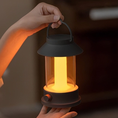 Rechargeable Waterproof Outdoor Camping Lamp with Adjustable Lighting, Handle Design, and Power Bank Function for Enhanced Outdoor Living