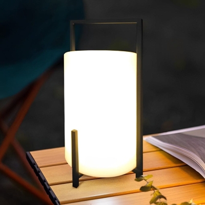 Versatile Smart Camping Light with Modern Design, Rechargeable &amp; Solar Powered Options, Remote Control, RGB, and Waterproof Outdoor Floor Lamp