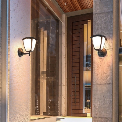 Elegant Black Outdoor Pathway Light Pole with IP54 Waterproof Iron and PC Material for Bright, Weather-Resistant Home Lighting
