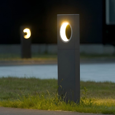 Durable IP54 Waterproof Outdoor Post Light, Modern Aluminum &amp; Tempered Glass Pathway Lighting for Stylish and Reliable Outdoor Decor