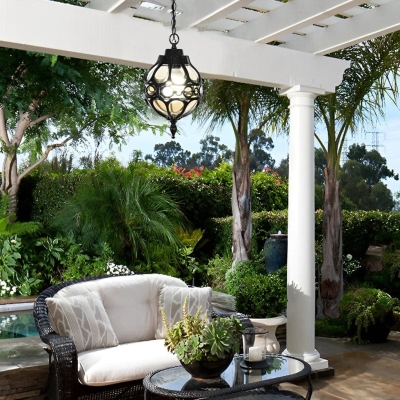 Durable Waterproof Outdoor Ceiling Pendant Light with Simple Design for Bright and Reliable Illumination in Any Weather Condition