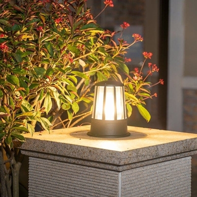Outdoor Landscape Lighting with Aluminum Body and Acrylic Shade, LED Garden Lights for Patios, Driveways, Walkways, and Security
