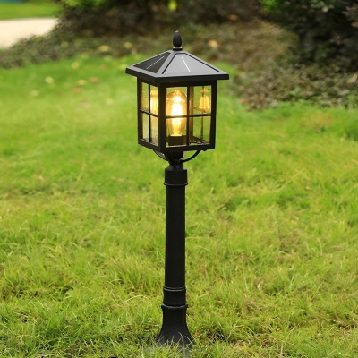 Solar Powered Waterproof Pathway Lights for Garden, Patio, and Courtyard, Elegant LED Outdoor Lighting with Durable Aluminum Structure