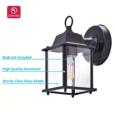 Modern Outdoor Wall Lantern Light, Waterproof  Rustproof Durable Hallway Garden Doorway Porch Patio Gargage Lighting Wall Lamp