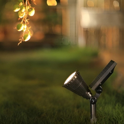 High-Efficiency Outdoor Solar Spot Light with Tempered Glass, Waterproof ABS Material, and Bright LED Lamp Beads for Durable, Energy-Saving Illumination