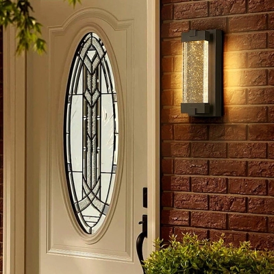 Durable Outdoor Crystal Bubble Wall Light, Waterproof, Dustproof, Anti-Rust, Bright &amp; Comfortable Lighting for Modern Home Decor