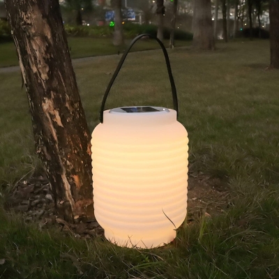 Portable LED Floor Lamp and Solar Camping Lantern with Remote Control, Ideal for Indoor and Outdoor Use, Eye Protection, and Easy Operation