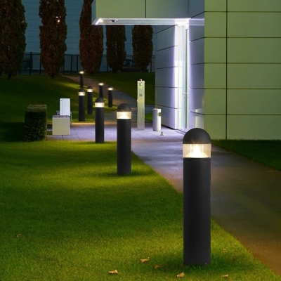 Versatile IP54 Waterproof Outdoor Garden Light, Aluminum &amp; Glass, Ideal for Pillars, Courtyards, Pavilions, Walkways, Porches, and Patios