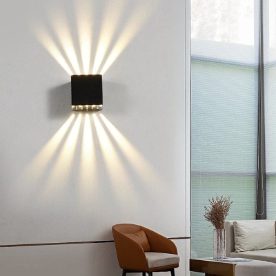 Chic Up and Down Outdoor Wall Light, Unique Light &amp; Shadow Effects, Bright &amp; Stable for Porch, Garden, Square, Corridor, Multiple Lighting Styles