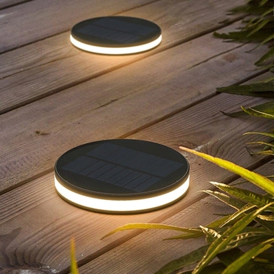 High-Efficiency Solar Outdoor Garden Lights with Tempered Glass Shade, Easy Installation, Waterproof, and Manual Power Switch for Extended Lifespan