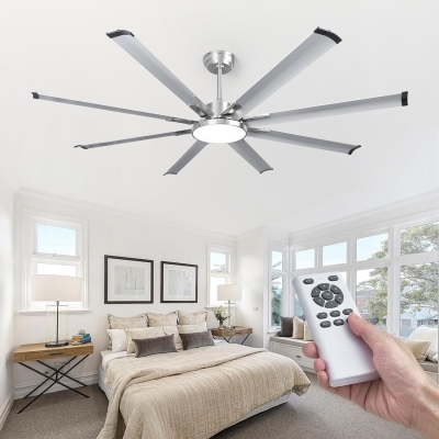 74 in. Large Ceiling Fans, Remote Control Ceiling Fan and Light, Contemporary Ceiling Fans