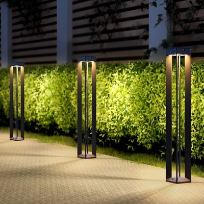 Durable Stainless Steel Solar Pathway Light, No Wiring Needed, Automatic Day/Night Operation, Multiple Heights, Waterproof &amp; Rustproof
