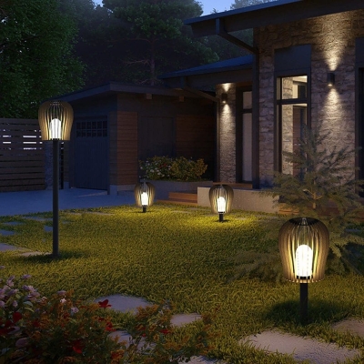 Elegant Waterproof Landscape Light for Patio, Porch, Garden, and Yard, Warm Bright LED Lantern Post Lamp, Durable and Dustproof for Outdoor Use