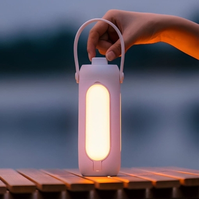 Versatile 3-in-1 Rechargeable Camping Lamp with Flashlight, SOS Emergency Light, Expandable Lampshade, and USB Power Bank for Outdoor Adventures