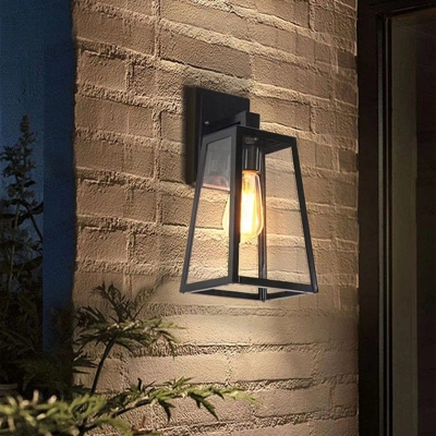 Industrial Retro Style Waterproof Die-Cast Aluminum Wall Lamp with High Brightness and Wide Range Lighting for Indoor and Outdoor Use