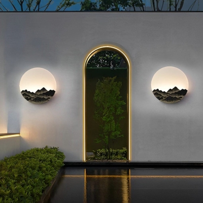 Durable Stainless Steel Indoor/Outdoor Wall Lamp with High Transmittance Acrylic Frosted Lampshade and Bright LED Light Source
