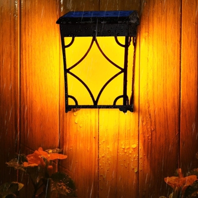 High-Efficiency Solar Outdoor Wall Light with Smart Motion Sensor, Rust Proof, Fast Charging, and 10-Hour Nighttime Illumination