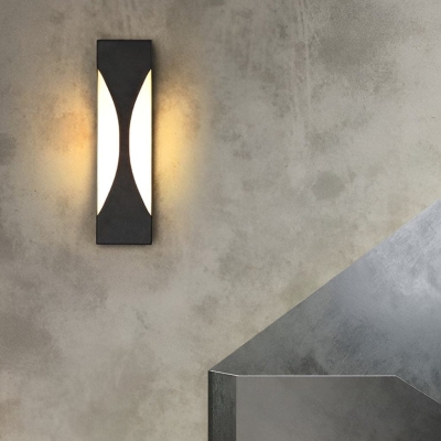 Stainless Steel Indoor/Outdoor Wall Light with Waterproof Rustproof Design, High Brightness LED, and Easy-to-Clean Acrylic Shade for Garden, Patio