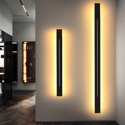 Minimalist LED Wall Light with High Transmittance Acrylic Lampshade, Energy Saving, Long Lifespan, and Bright Lighting for Home Decor and Office Spaces
