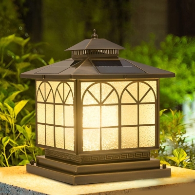 High-Efficiency Solar Fence Post Lights with Fast Charging, Adjustable Colors, and Waterproof Design for Outdoor Decks, 12 Hours Runtime