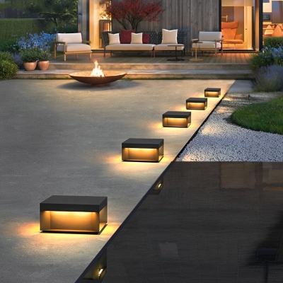 Durable Stainless Steel Solar Pillar Light with High-Color Rendering LED, Tempered Glass Lampshade, Waterproof for Deck, Fence, Porch, and Garden