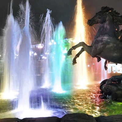 Waterproof Underwater Pool Lights with Hollow Design for Fountains, Swimming Pools, and Ponds, Available in White, Warm, and Colored Light Options
