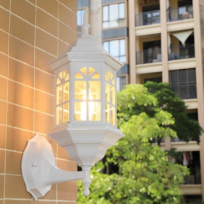 European Style Outdoor LED Wall Lamp, Rustproof, Waterproof Die Cast Aluminum with E27 Socket for Easy Bulb Installation and Replacement