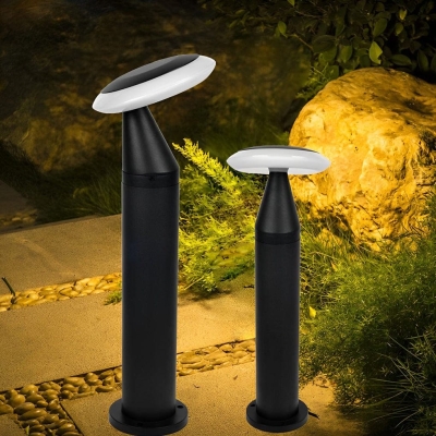 Waterproof Rustproof Aluminum Outdoor Lawn Light with High Brightness LED, Anti-Glare Acrylic Lampshade, Easy Installation for Garden, Sidewalk, Courtyard