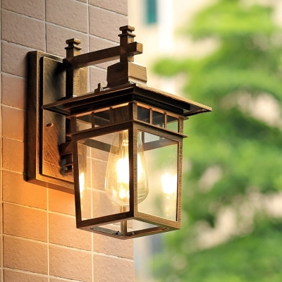 Versatile Waterproof Aluminum Wall Light for Indoor &amp; Outdoor Use, Ideal for Villas, Gardens, Courtyards, and Various Decorative Styles